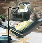 book holder - reclining - hands free reading