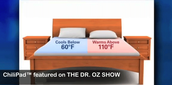 ChiliPad Mattress Pad as seen on Dr. OZ