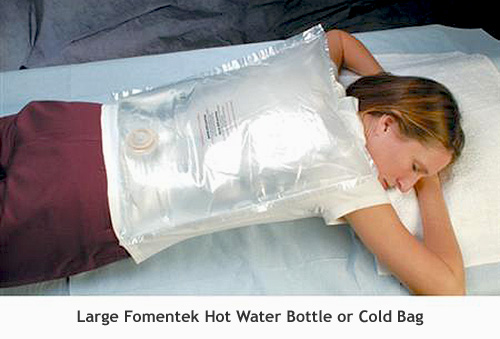 Fomentek Large Full Torso Hot Water Bottle For Moist Heat