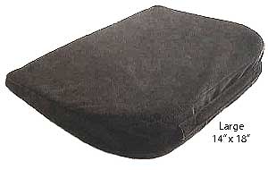large memory foam seat wedge