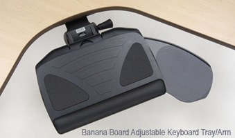 Workrite Banana Board Keyboard Tray System 2128