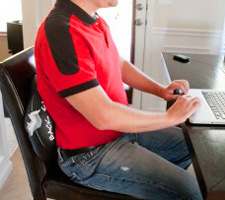 BackSac Ergonomic Lumbar Support