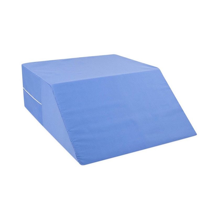 Removable and washable blue cotton/polyester cover