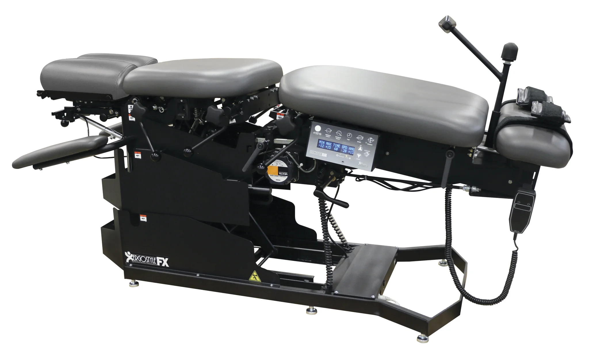 Pivotal ErgoStyle FX Flexion Distraction Chiropractic Adjusting Table with Elevation and Automated and Manual Flexion