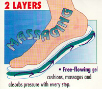 Massaging Gel Insoles