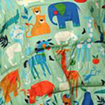 Zoo Animals Weighted and Washable Body Blanket from Grampas Garden