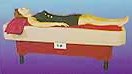 Massage action can be reduced by use of a folded towel