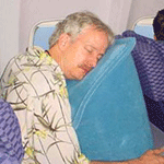 SkyRest Inflatable Travel Sleep Pillow