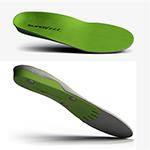 Green Superfeet Insoles - High Support Synergizer Profile