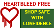 Heartbleed Bug Free Secure Shopping Site