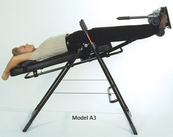 Model A3 Back-A-Traction Professional Extra Thick Padding Inversion Table