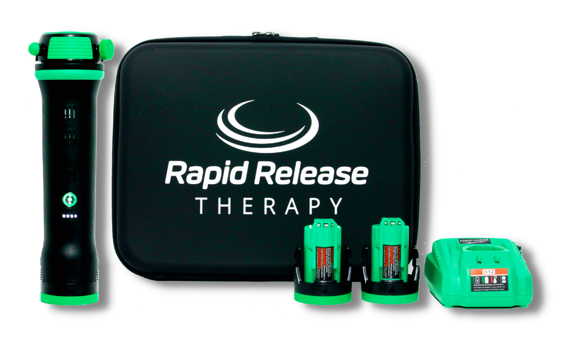 Rapid Release Therapy Cordless Pro3, carry case and 2 lithium batteries